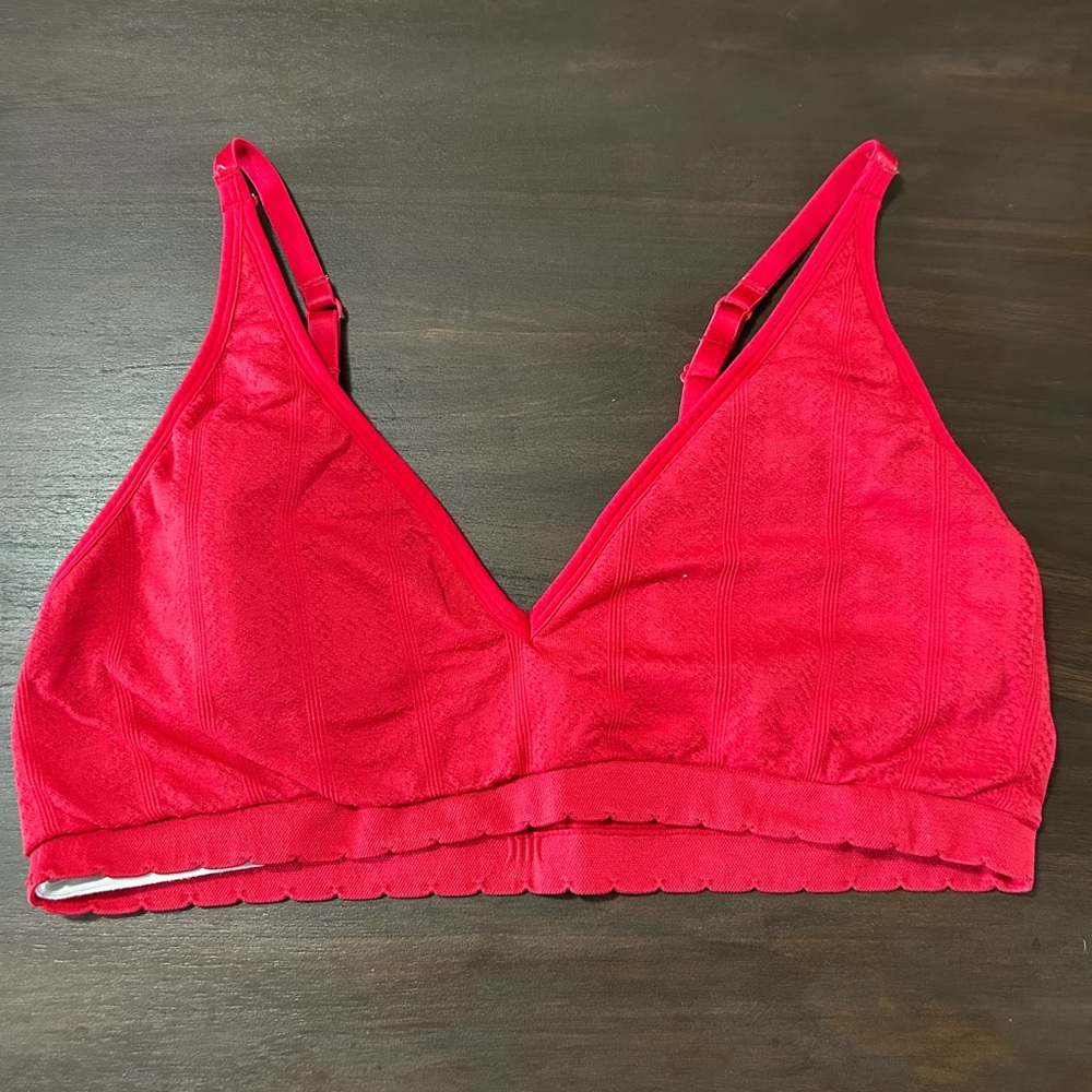 PINK Victoria's Secret Vibrant Red Bra